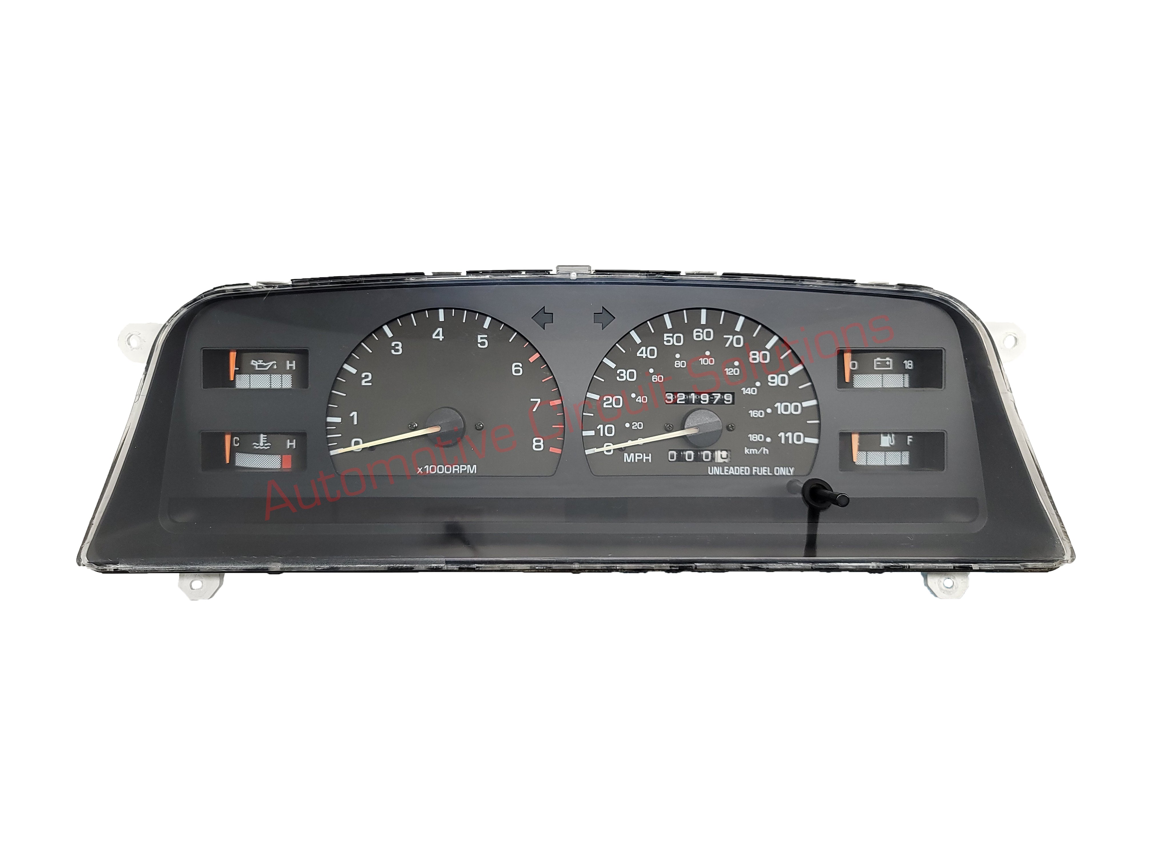 1992-1995 Toyota 4Runner Instrument Cluster Speedometer Repair Service