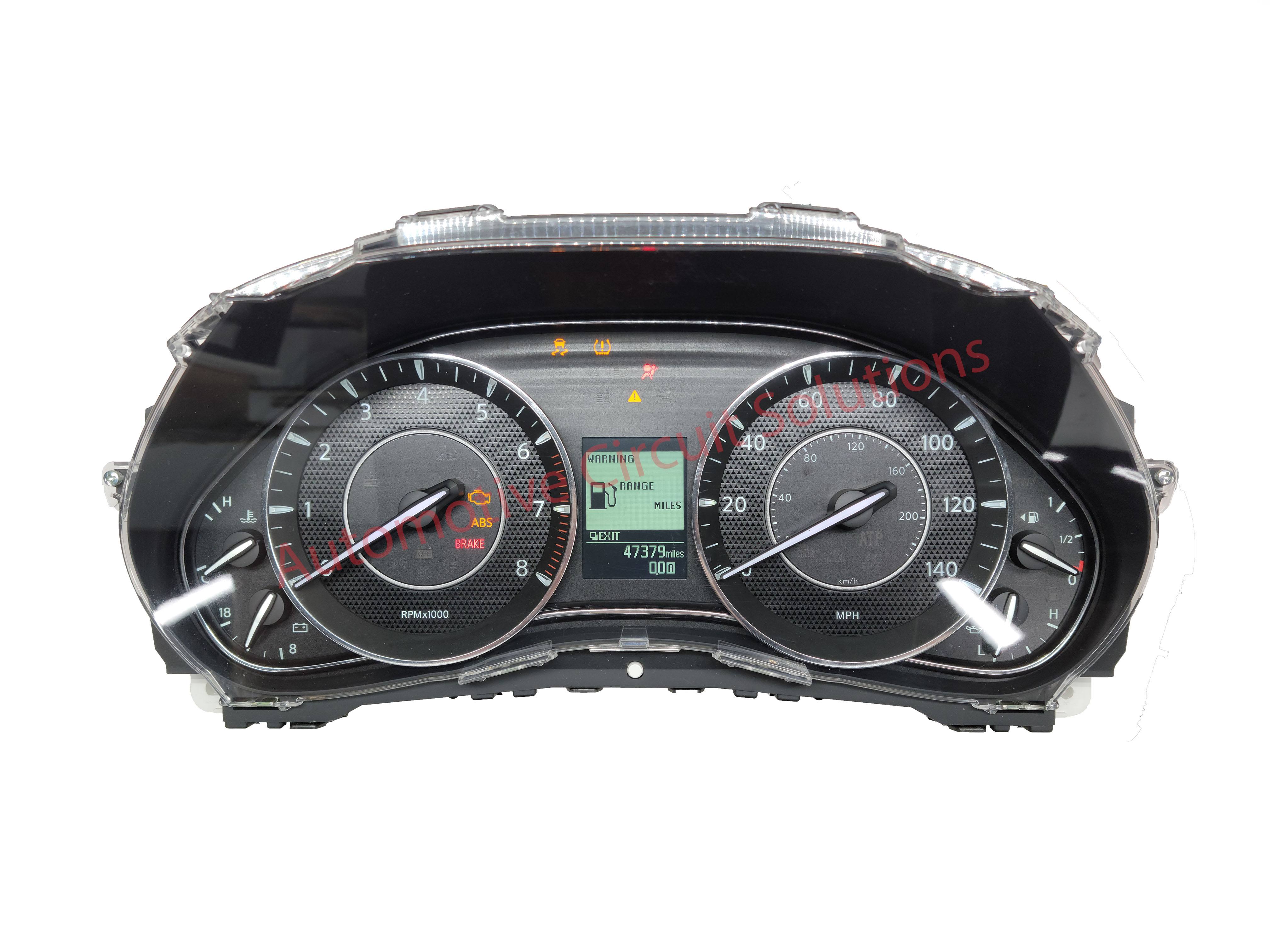 2014 Infiniti QX80 Gauge Cluster Repair Lifetime Warranty