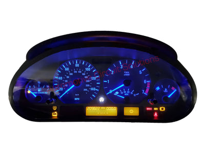 BMW E46 Instrument Gauge Cluster Repair Service mws_apo_generated Automotive Circuit Solutions Blue #MWS Options 432923228 