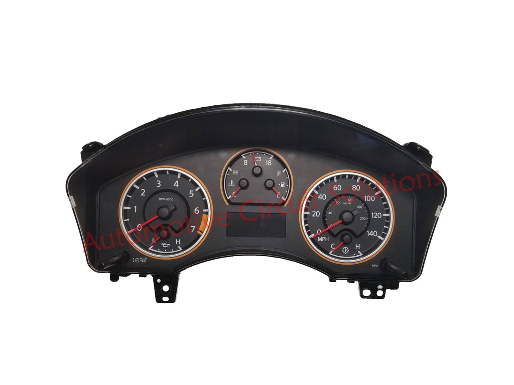 04 15 Nissan Titan Armada Instrument Cluster Speedometer Repair